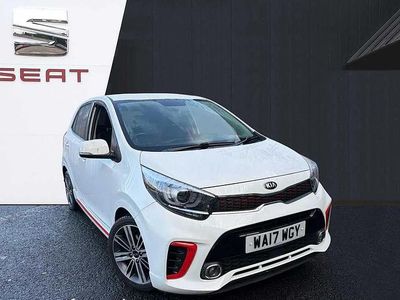 White Used 2017 Kia Picanto GT-Line Hatchback | £7,680 (Fair price)