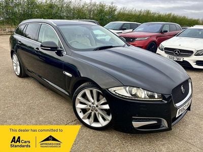 Used Jaguar XF Sportbrake Portfolio 2012 Black Estate