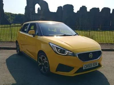 Used MG MG3 Excite 106 HP (77 kW) 2019 Yellow Hatchback