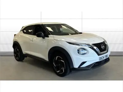 Used Nissan Juke N-Connecta 114 HP (83 kW) 2024 White SUV