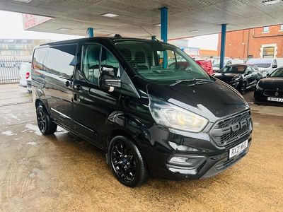 Used Ford Transit Custom Limited 130 HP (95 kW) 2021 Black Van
