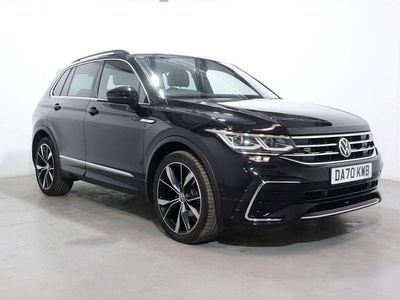 Black Used 2020 VW Tiguan R-line SUV | £21,500 (Good price)