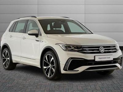 Used VW Tiguan R-line 150 HP (110 kW) 2023 White SUV