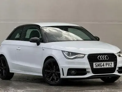 Used Audi A1 S-Line 122 HP (89 kW) 2015 White Hatchback