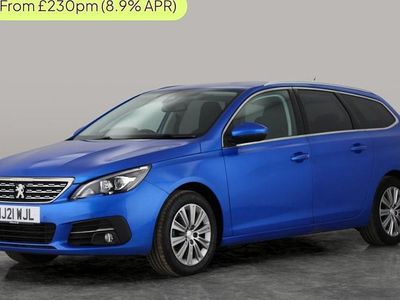 Used Peugeot 308 SW Allure 131 HP (96 kW) 2021 Blue Estate