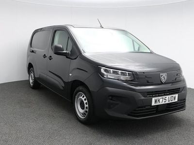 New Peugeot Partner 101 HP (74 kW) 2025 Black MPV