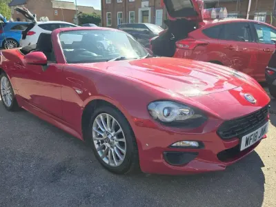 Used Fiat 124 Spider Classica 140 HP (102 kW) 2018 Red Cabriolet