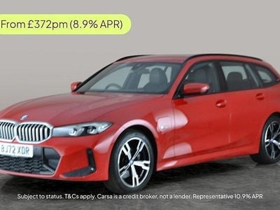 Red Used 2023 BMW 330e M Sport Estate | £23,600 (Good price)
