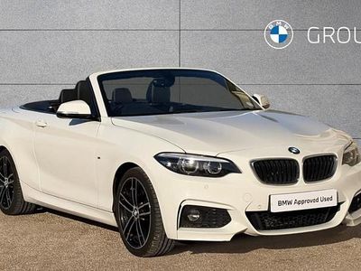 Used BMW 220 M Sport 190 HP (139 kW) 2019 White Cabriolet