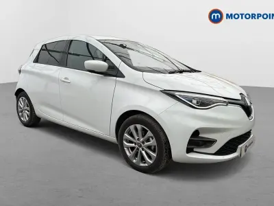 Used Renault Zoe Iconic 100 kW (136 HP) 2021 White Hatchback