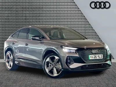 New Audi Q4 e-tron Black Edition 210 kW (286 HP) 2026 Grey SUV