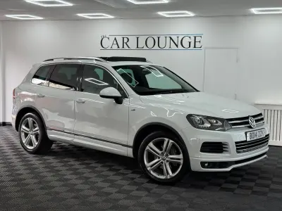 Used VW Touareg R-line 245 HP (180 kW) 2014 White SUV