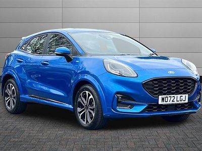 Used Ford Puma ST-Line 125 HP (91 kW) 2023 Desert island blue SUV