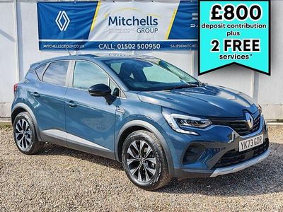 Used Renault Captur Evolution 91 HP (66 kW) 2023 Boston blue  SUV