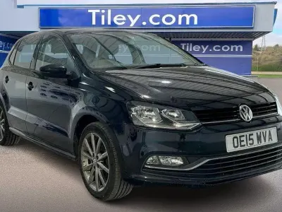Used VW Polo Design 2015 Black Hatchback