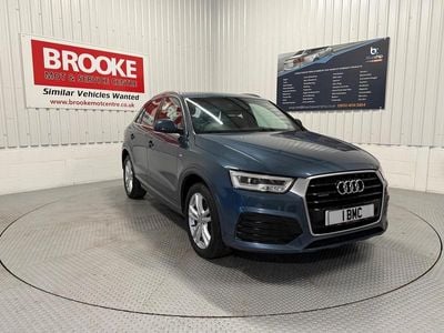 Blue Used 2015 Audi Q3 S-Line SUV | £11,290 (Fair price)