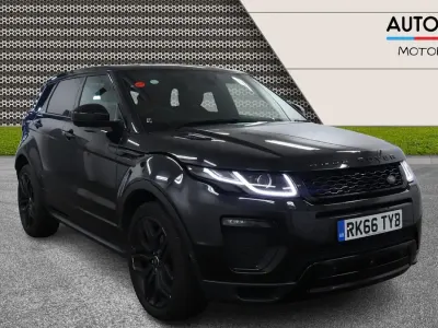 Used Land Rover Range Rover evoque HSE Dynamic 180 HP (132 kW) 2016 Black Estate