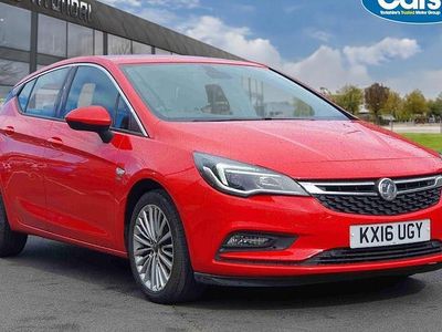 Used Vauxhall Astra Elite 105 HP (77 kW) 2016 Red Hatchback