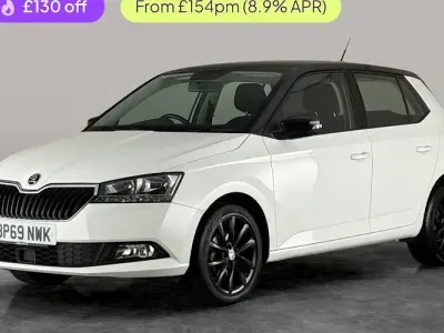 Used Skoda Fabia Colour Edition 60 HP (44 kW) 2019 White Hatchback