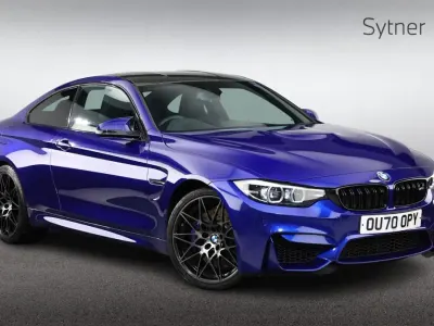 Used BMW M4 Competition Edition 450 HP (330 kW) 2020 Blue Coupe