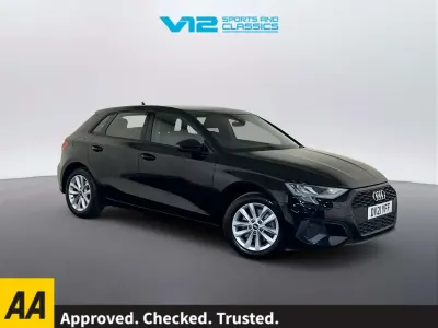Używany Audi A3 Performance 150 KM (110 kW) 2021 Czarny Sedan/Limuzyna