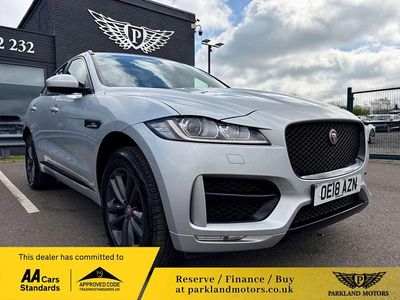Used Jaguar F-Pace R-Sport 2018 Silver SUV