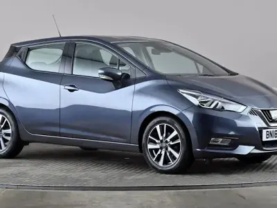 Used Nissan Micra Acenta 90 HP (66 kW) 2018 Grey Hatchback