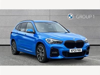 Used BMW X1 M Sport 190 HP (139 kW) 2021 Blue SUV