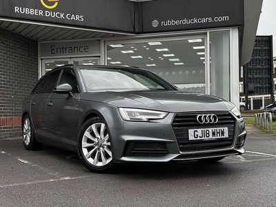Used Audi A4 Black Edition 190 HP (139 kW) 2018 Grey Estate