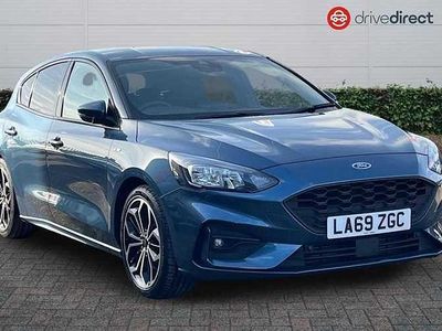 Used Ford Focus ST-Line X 125 HP (91 kW) 2020 Blue Hatchback