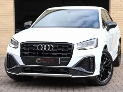 Usado Audi Q2 Black Edition 2021 Blanco SUV