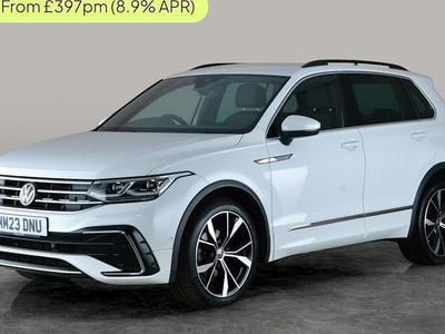Used VW Tiguan R-line 150 HP (110 kW) 2023 White SUV