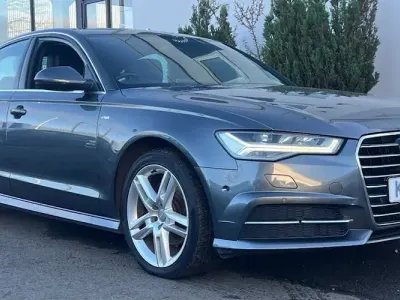 Used Audi A6 S-Line 190 HP (139 kW) 2015 Grey Sedan