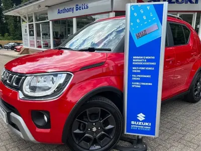 Used Suzuki Ignis SZ5 83 HP (61 kW) 2022 Red SUV