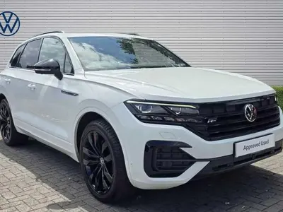 Used VW Touareg Black Edition 286 HP (210 kW) 2021 White SUV