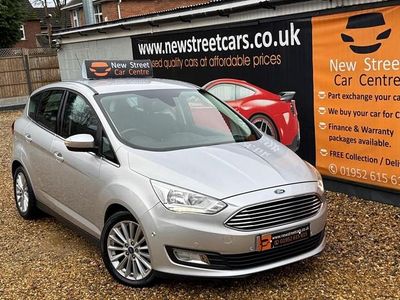 Silver Used 2016 Ford C-MAX Titanium MPV | £7,884 (Fair price)