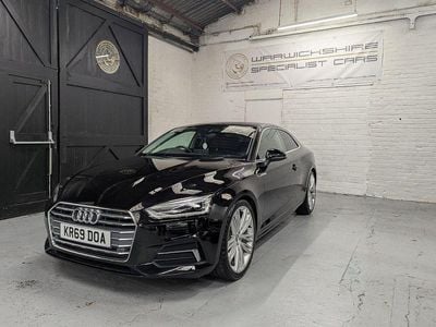 Begagnad Audi A5 Sport 150 HK (110 kW) 2019 Svart Sportkupé