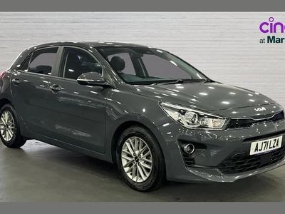 Used Kia Rio 101 HP (74 kW) 2022 Grey Hatchback