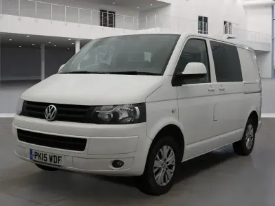 Used VW T5 Highline 140 HP (102 kW) 2015 White Van