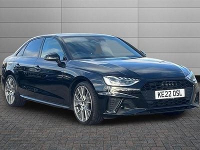 Mythos black Used 2022 Audi A4 Advanced Sedan | £29,295