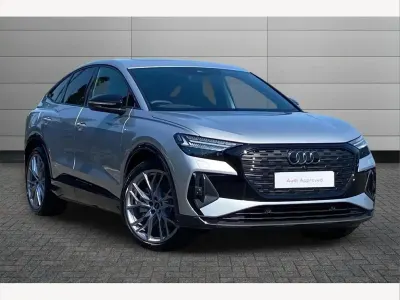 New Audi Q4 e-tron Black Edition 250 kW (340 HP) 2026 Silver SUV