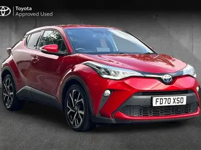 Used Toyota C-HR Design 122 HP (89 kW) 2020 Red SUV