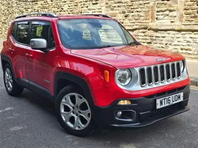Used Jeep Renegade Limited 120 HP (88 kW) 2016 Red SUV