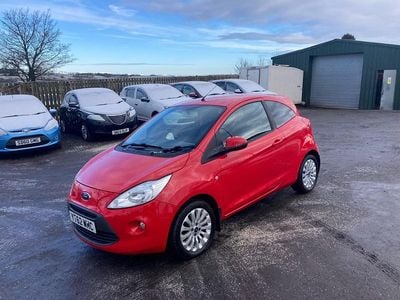 Used Ford Ka Zetec 2012 Red Hatchback
