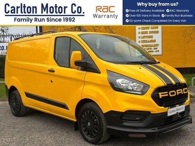 Used Ford Transit Custom S 2021 Yellow Van