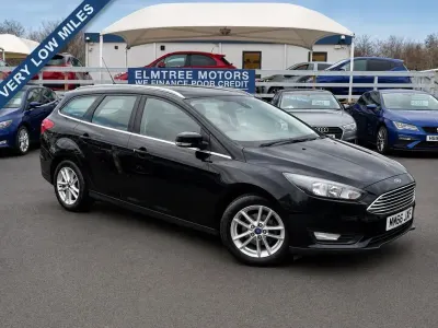 Used Ford Focus Zetec 120 HP (88 kW) 2016 Black Estate
