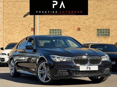 Begagnad BMW 730 M Sport 2018 Svart Sedan