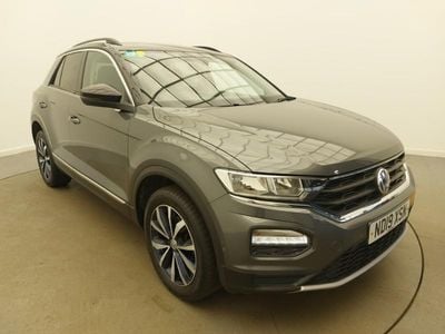 Usado VW T-Roc Design 115 HP (84 kW) 2019 Cinzento SUV