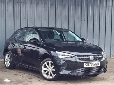 Used Vauxhall Corsa 75 HP (55 kW) 2020 Black Hatchback