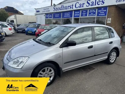 Używany Honda Civic S 110 KM (80 kW) 2003 Srebrny Hatchback
